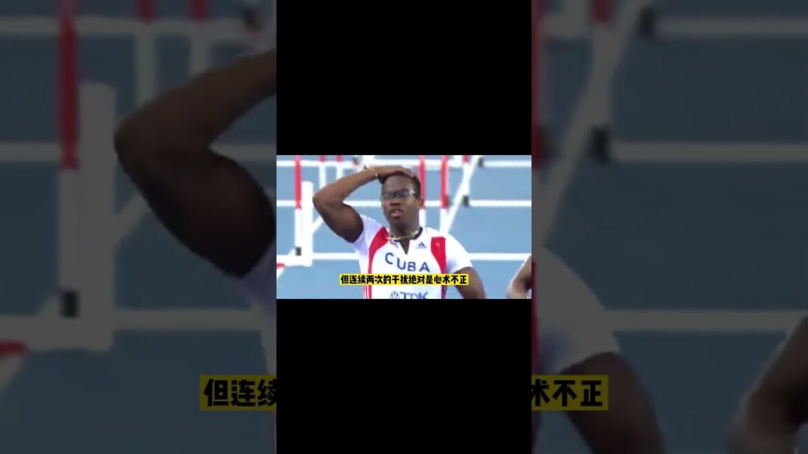 Liu Xiang lost a gold medal when he was disturbed by foreign players twice!  #Athletics Time Society#Liu Xiang#shorts