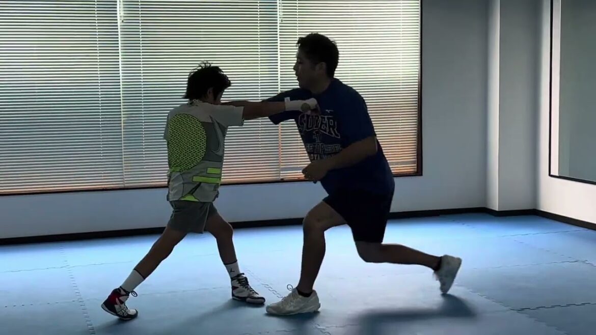 I have been secretly training with former Olympic representative Susa.