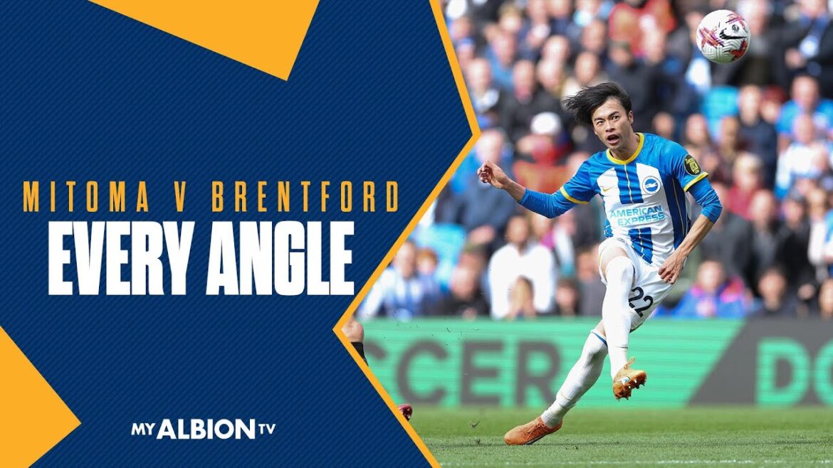 Every Angle: Mitoma's MAGNIFICENT Brentford Lob