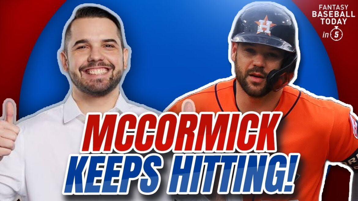 Chas McCormick Keeps on Hitting! Kenta Maeda vs. Tarik Skubal! | Fantasy Baseball Advice
