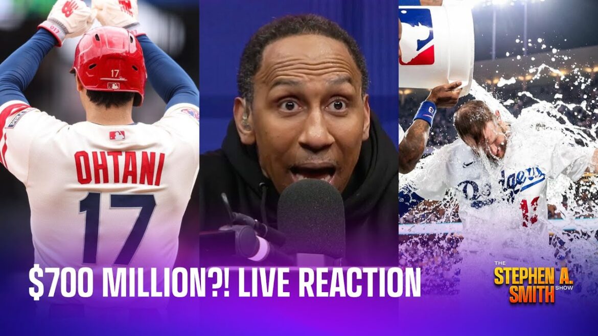 Shohei Ohtani got SEVEN HUNDRED MILLION dollars, live reaction