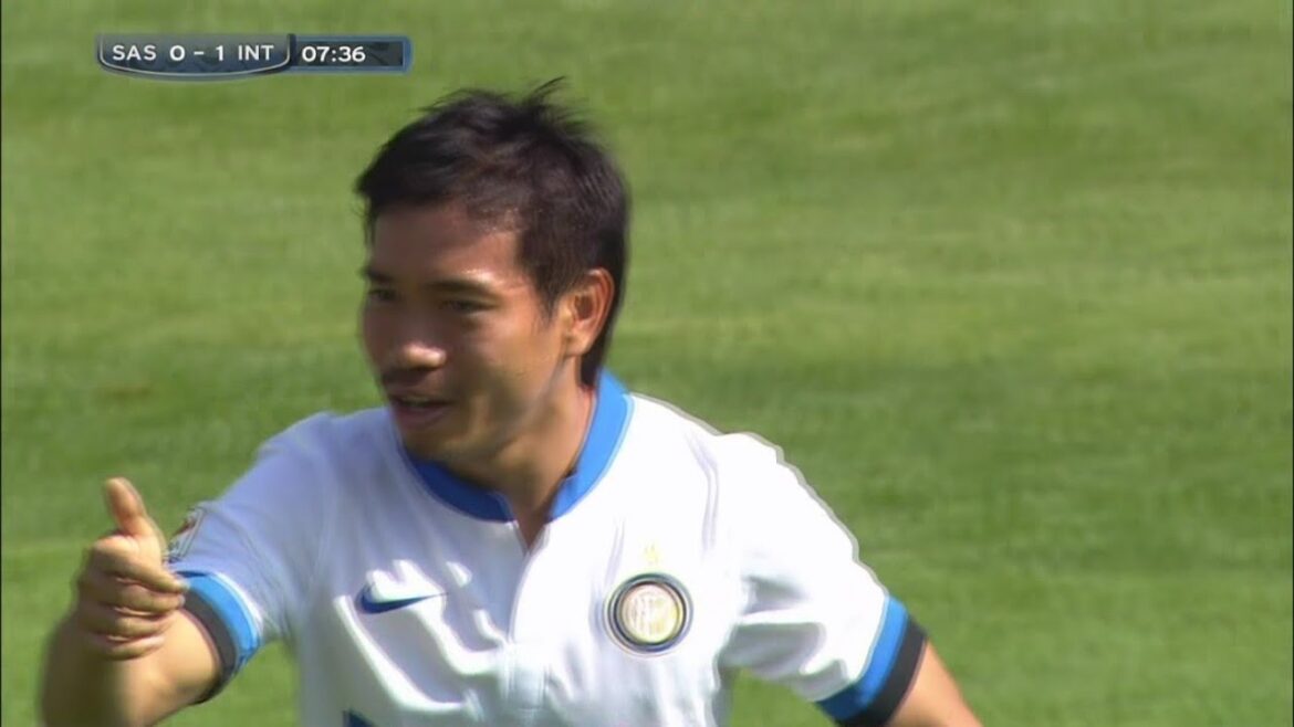 Yuto Nagatomo: Amazing assist! vs Sassuolo September 22, 2013