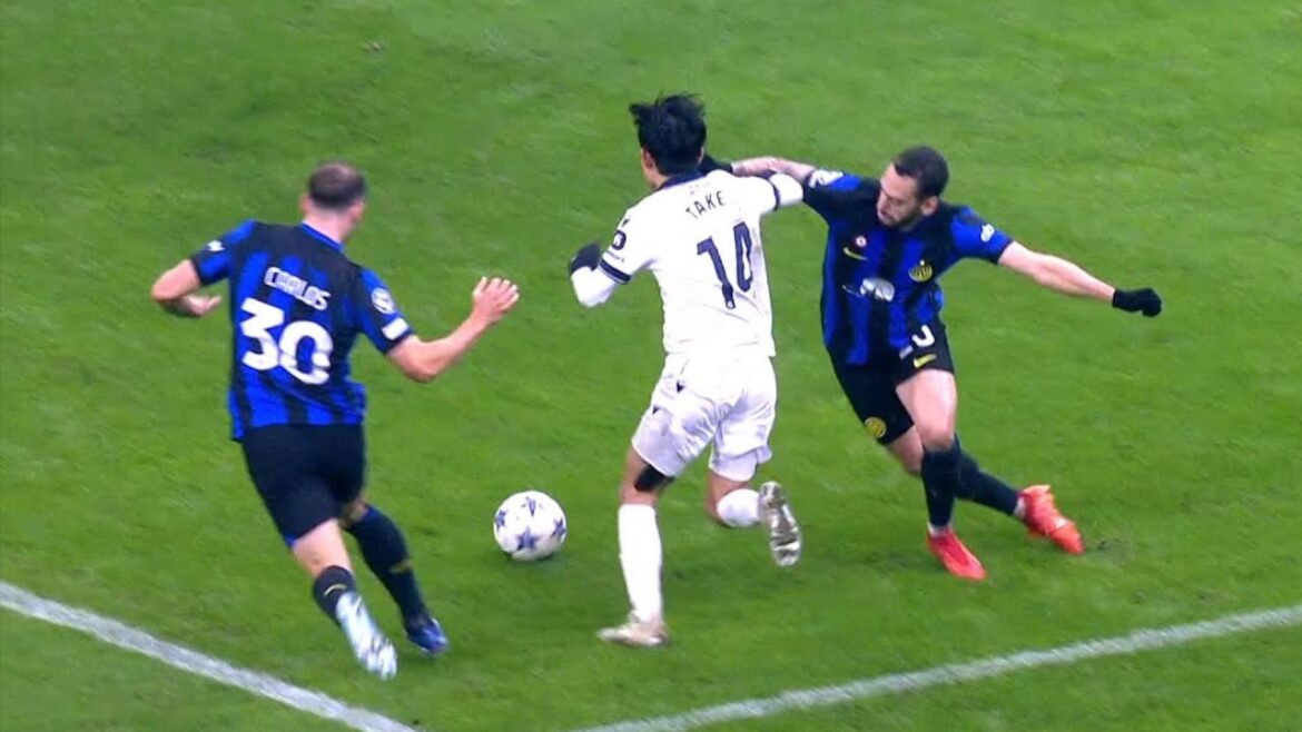 This is what happens when Takefusa Kubo gets serious against Inter