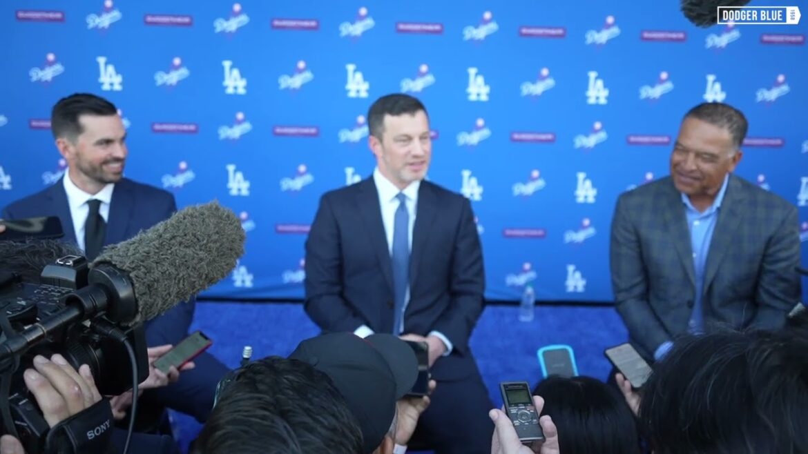 Andrew Friedman, Dave Roberts & Brandon Gomes discuss Shohei Ohtani signing after press conference Andrew Friedman, Dave Roberts & Brandon Gomes discuss Shohei Ohtani signing after press conference