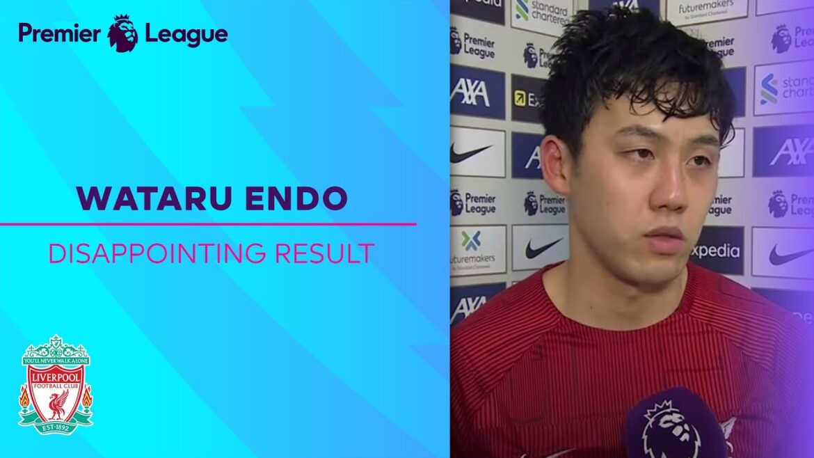 “We should have WON” – Wataru Endo DISAPPOINTED with Man Utd draw | Astro Supersport “We should have WON” - Wataru Endo DISAPPOINTED with Man Utd draw | Astro Supersport