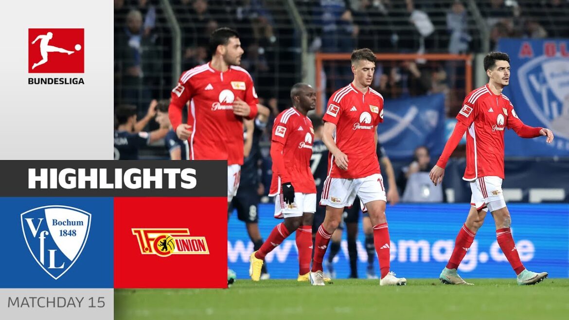 Union Continues Negative Run | Bochum – Union Berlin 3-0 | Highlights | MD 15 – Bundesliga 23/24 Union Continues Negative Run | Bochum - Union Berlin 3-0 | Highlights | MD 15 – Bundesliga 23/24