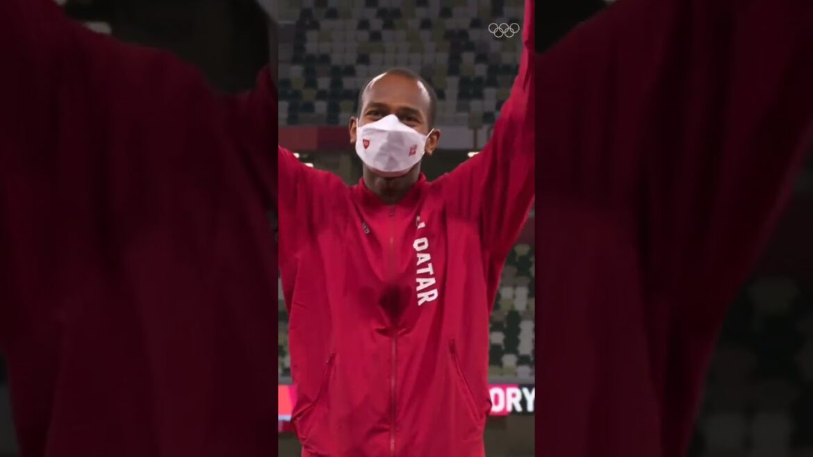 Sharing Olympic HISTORY 🥇🥇🇶🇦🇮🇹 #shorts