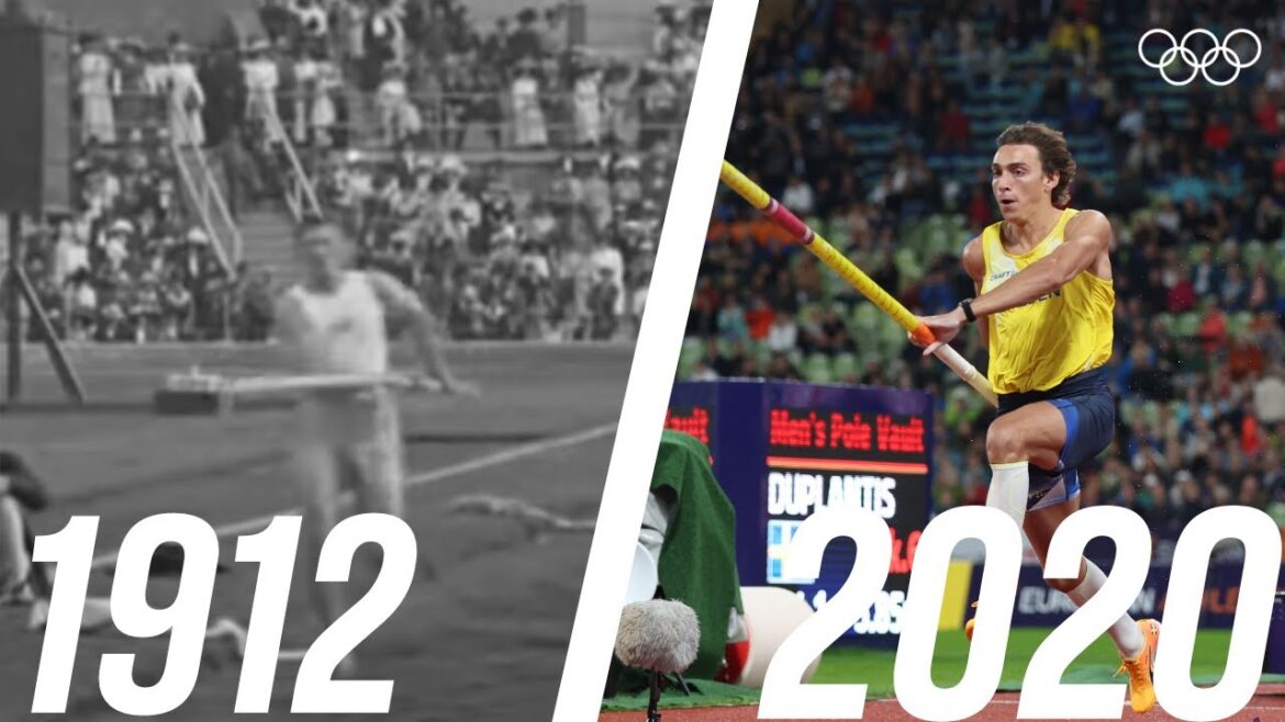 The incredible evolution of Men’s Pole Vault – 1912 π 2020 The incredible evolution of Men's Pole Vault - 1912 π 2020