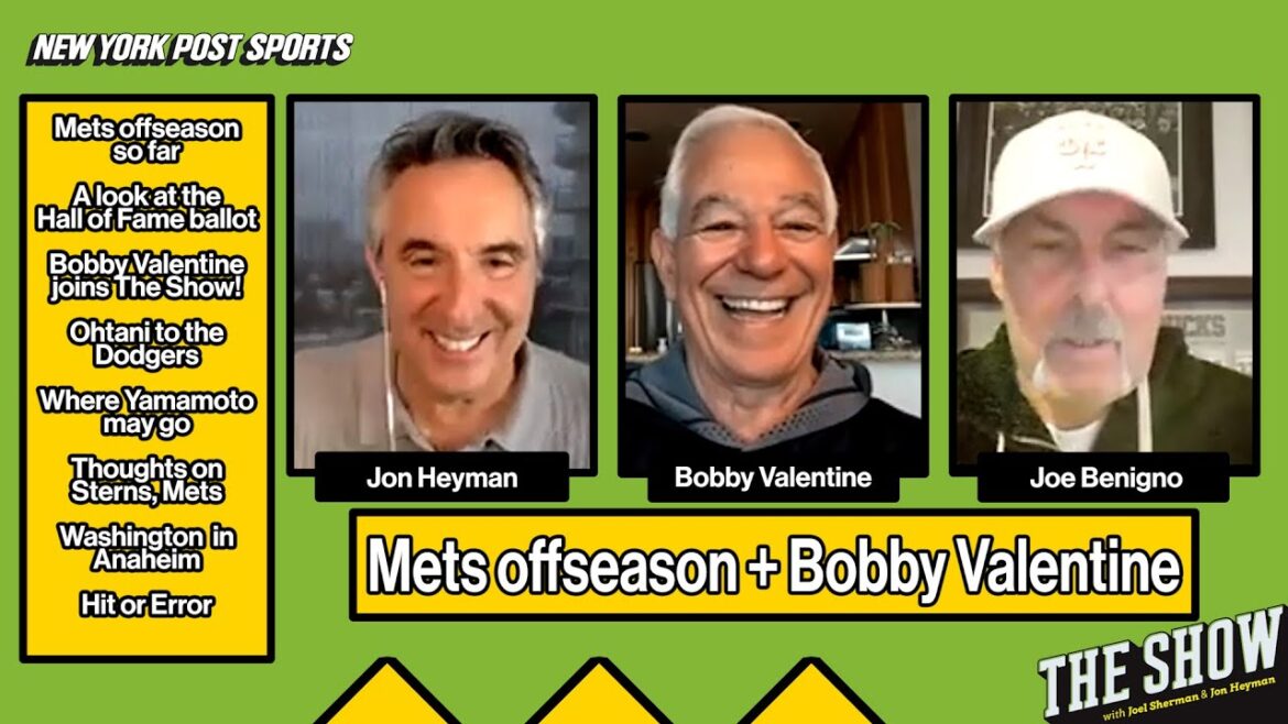 Joe Benigno Co-Hosts, Bobby Valentine Talks Ohtani, Yamamoto | Ep. 79 | The Show Podcast