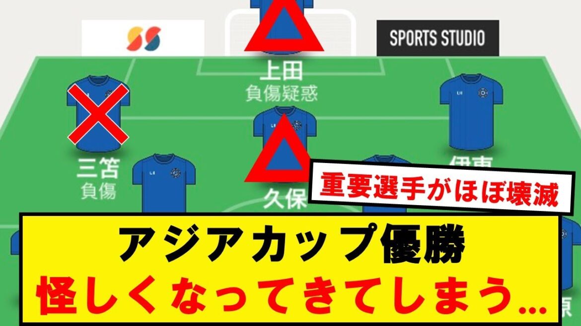 [Sad news]Asian Cup victory suddenly becomes suspicious...