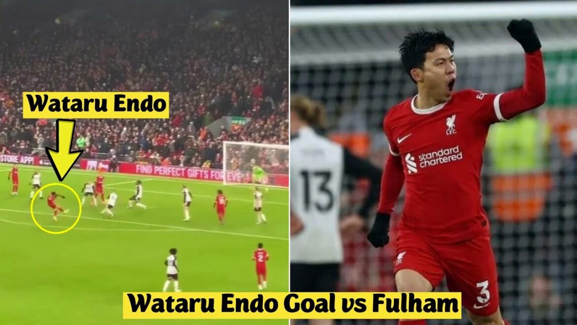 🔥 Wataru Endo Goal vs Fulham 🔥 Wataru Endo Goal vs Fulham