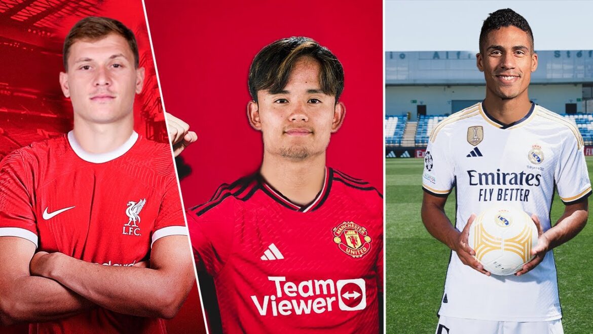NEW TRANSFERS?! VARANE TO REAL?? BARRELLA TO LIVERPOOL?? KUBO TO MAN UTD?? FOOTBALL NEWS