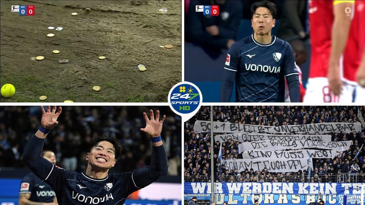 Union Berlin Fans Throw Chocolate Coins to Protest against Bundesliga's Private Equity Investors