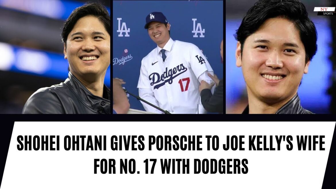 Shohei Ohtani gives Porsche to Joe Kelly's wife for No. 17 with Dodgers | NY Sports News