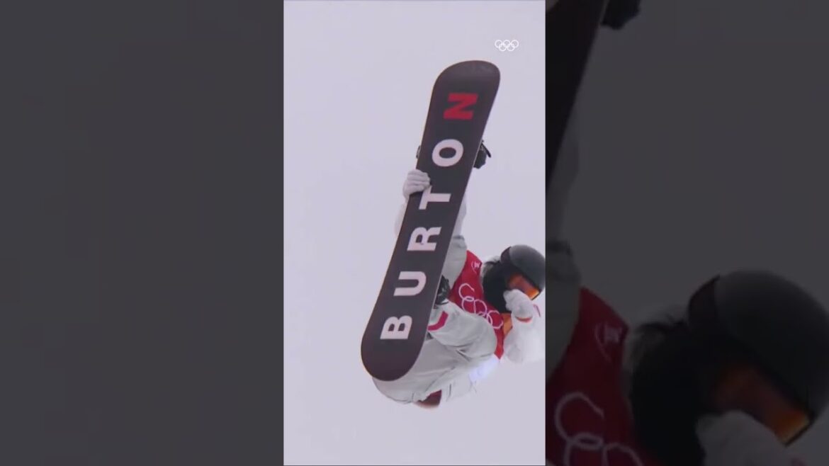 The moment Shaun White realised he was Olympic Champion for the 3rd time. 🥇