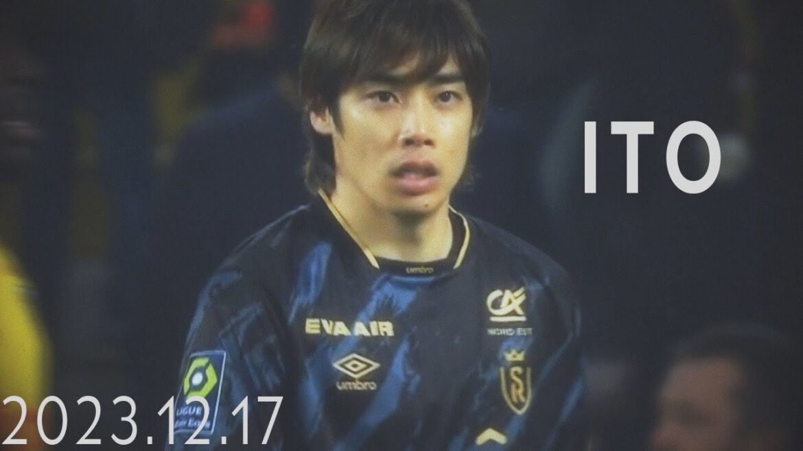 Junya Ito is dynamic on the right side! Received the highest rating within the team! December 17th Reims match touch collection