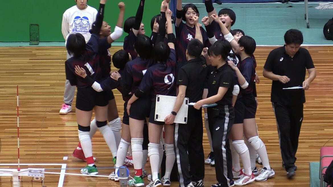 JOC Junior High School Volleyball Girls 2023 Tokyo-Kyoto Group Match 2nd Set 12/26 JOC Junior High School Volleyball Girls 2023 Tokyo-Kyoto Group Match 2nd Set 12/26