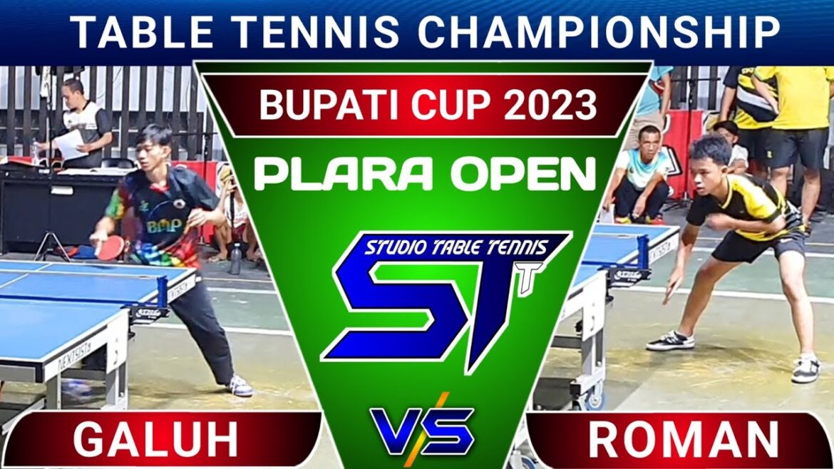 ROMAN Sukabumi VS GALUH Bandung Table Tennis Championship Regent Cup 2023 PLARA OPEN