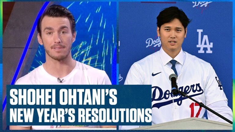 Dodgers DH Shohei Ohtani's (Shohei Ohtani) New Year's Resolution | Flippin' Bats
