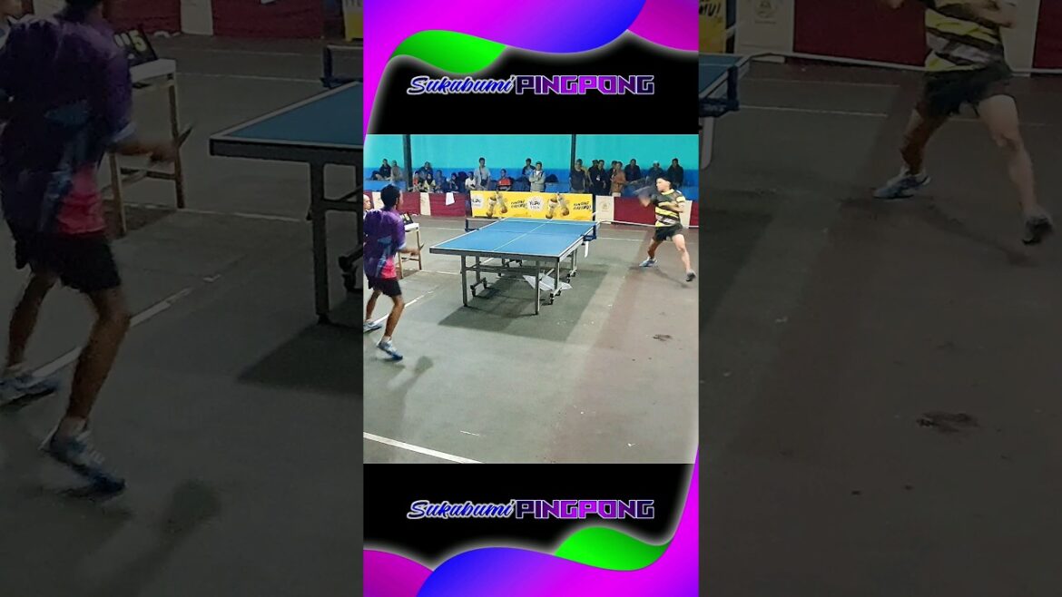 Can you withstand his attack #pingpongmania #tabletennismatch #tabletennis #shorts