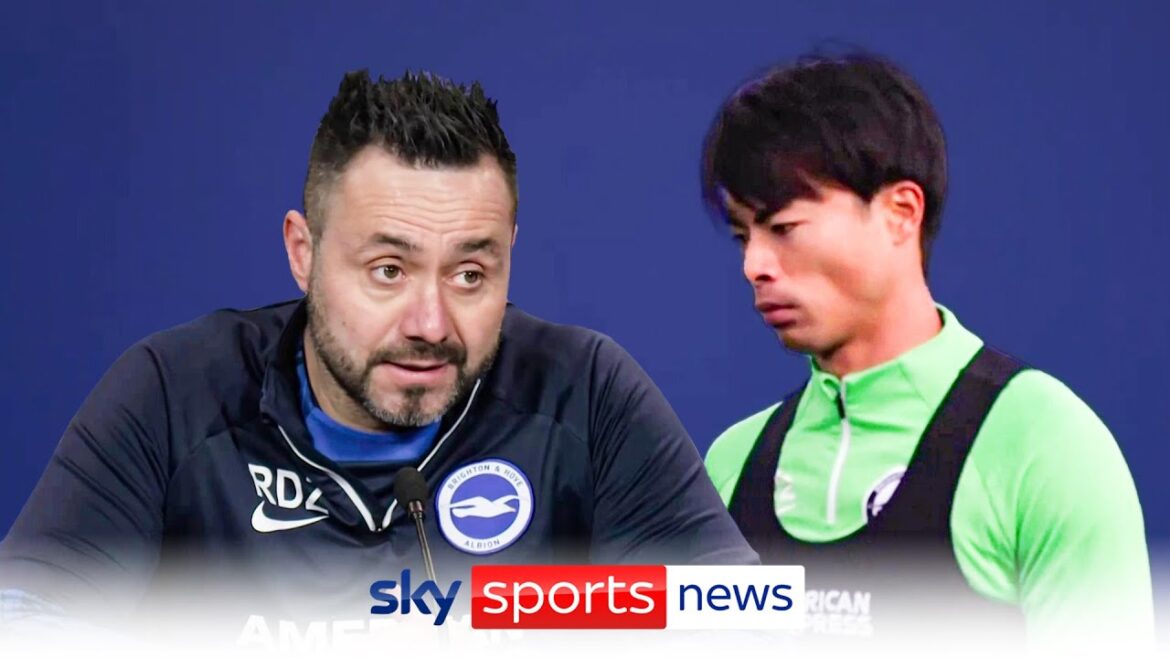‘Medical staff said 4-6 weeks’ | Roberto De Zerbi surprised Kaoru Mitoma is in Japan squad 'Medical staff said 4-6 weeks' | Roberto De Zerbi surprised Kaoru Mitoma is in Japan squad
