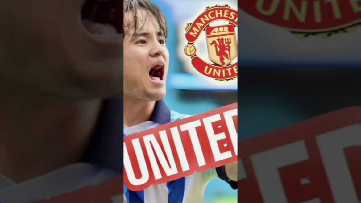 Takefusa Kubo, Manchester United's New Star?, Short #football #shortvideo
