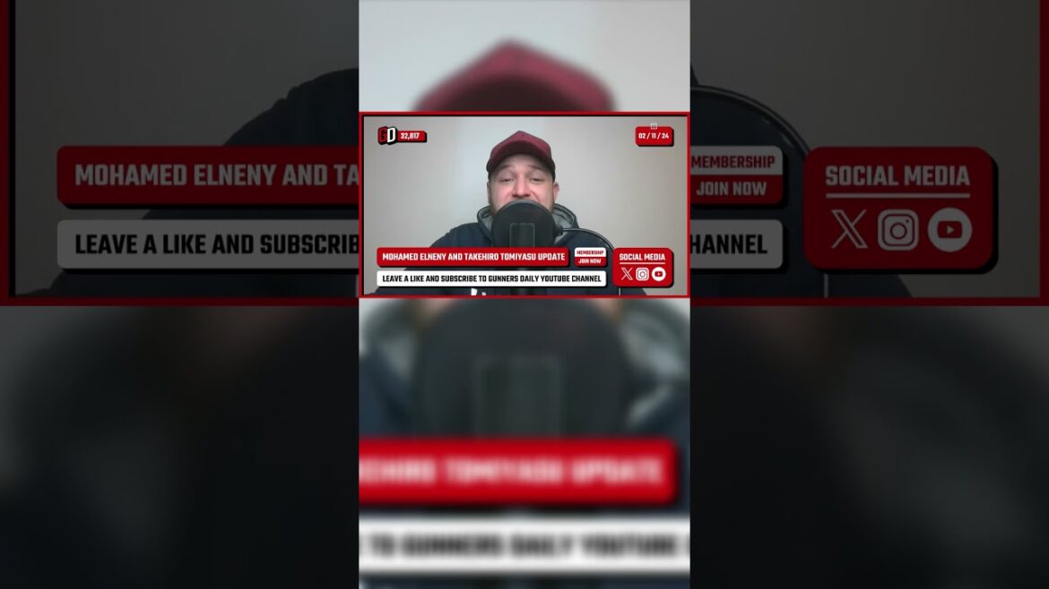 Mohamed Elneny and Takehiro Tomiyasu UPDATE! #shorts