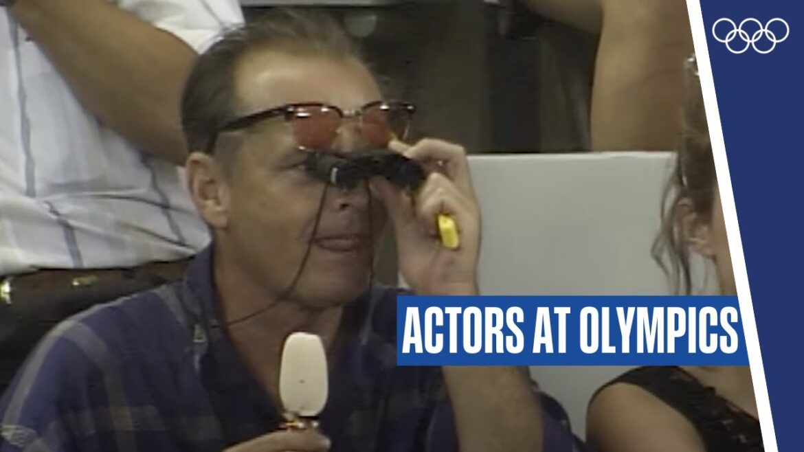 Hollywood stars at the Olympic games! 🎬🍿