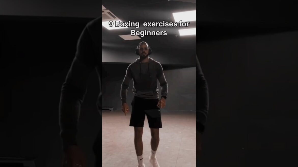 9 boxing exercises for beginners.