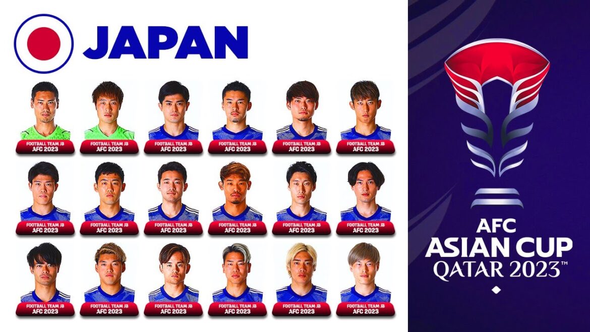 JAPAN SQUAD AFC ASIAN CUP 2023 | AFC ASIAN CUP QATAR 2023