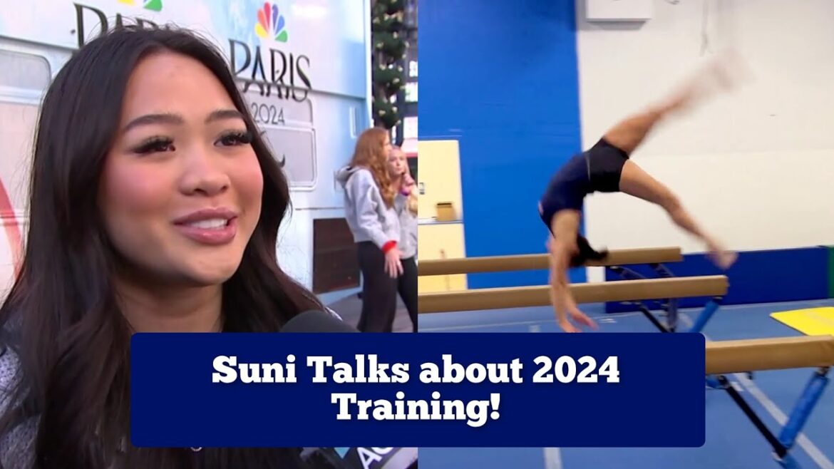Sunisa Lee talks about her 2024 Olympic Goals (Training a New Beam Series!!)