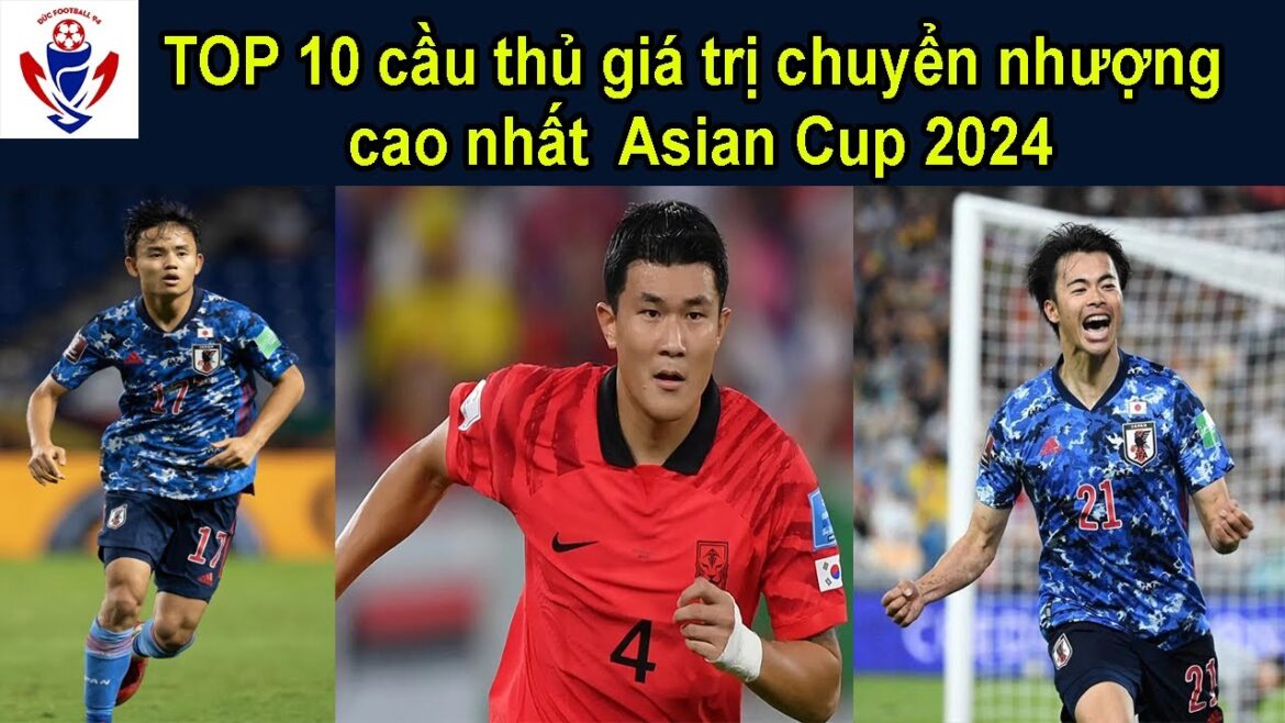 TOP 10 players with highest transfer value Asian Cup 2024