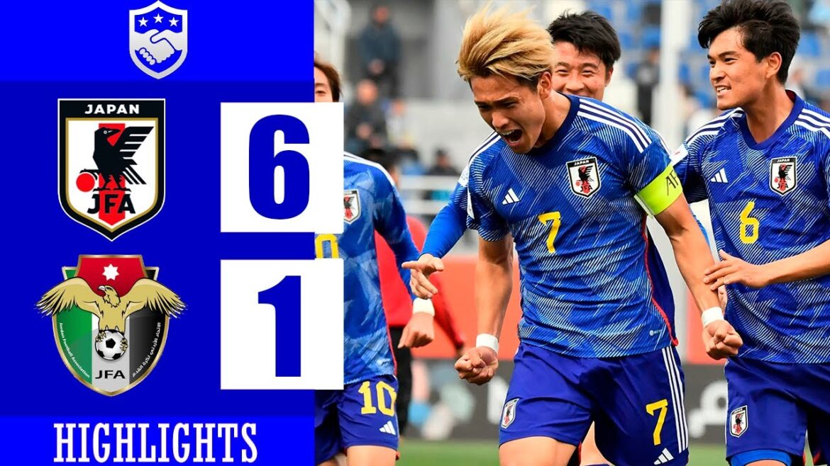 Junya Ito Goal | Japan vs Jordan 6-1 Extended Highlights | International Matches 2024