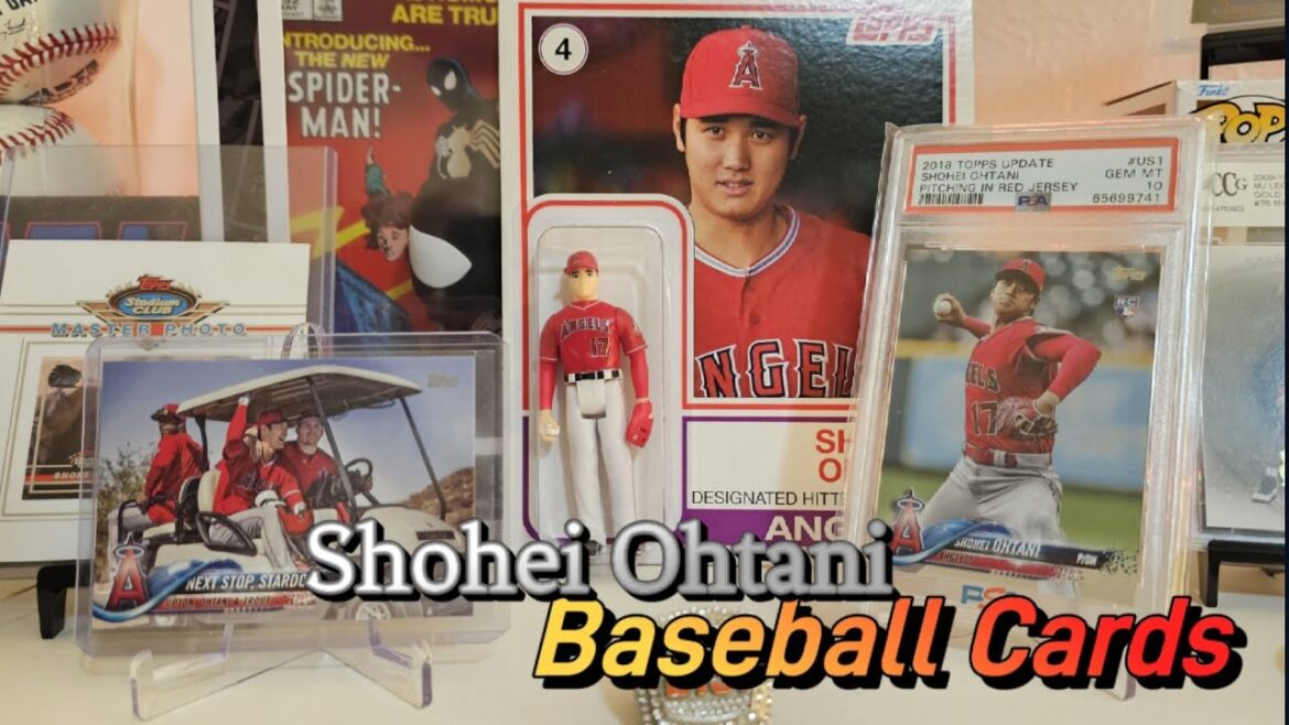 Shohei OHTANI My Baseball Card Collection! #ohtani #sbvzla #mlb #japan