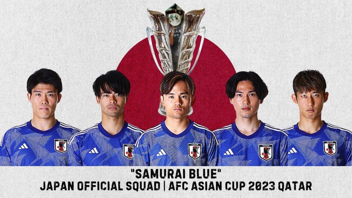 JAPAN Official Squad AFC Asian Cup 2023 | AFC Asian Cup Qatar 2023 | (SAMURAI BLUE!)