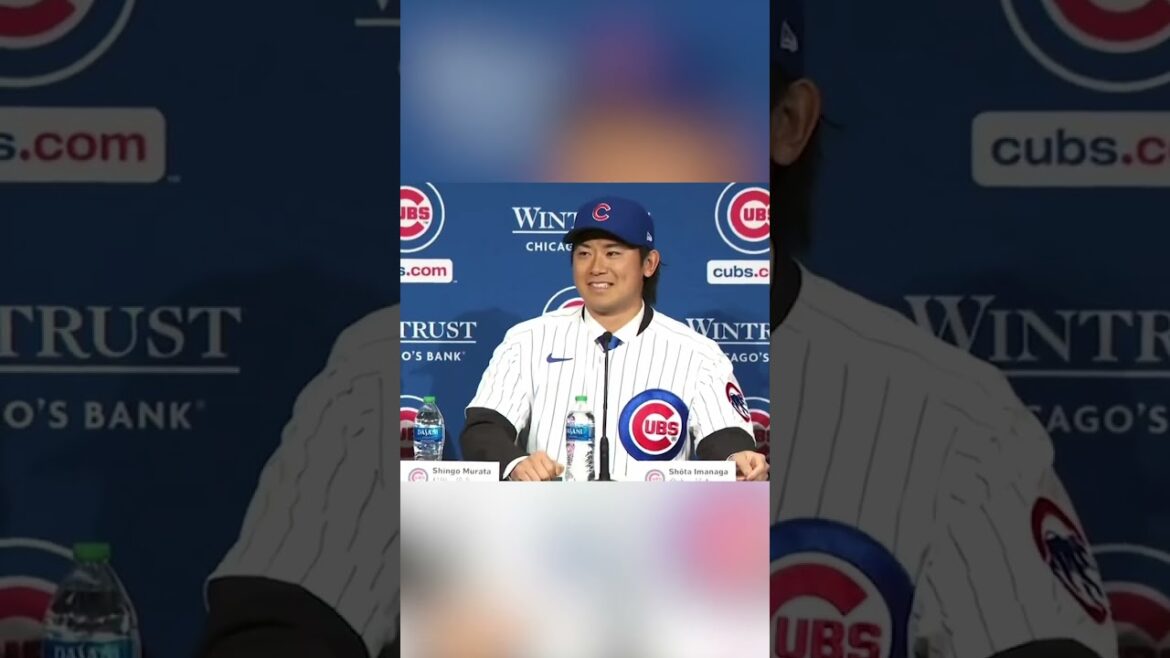 Shōta Imanaga is going to fit right in at Wrigley Field. 🤣