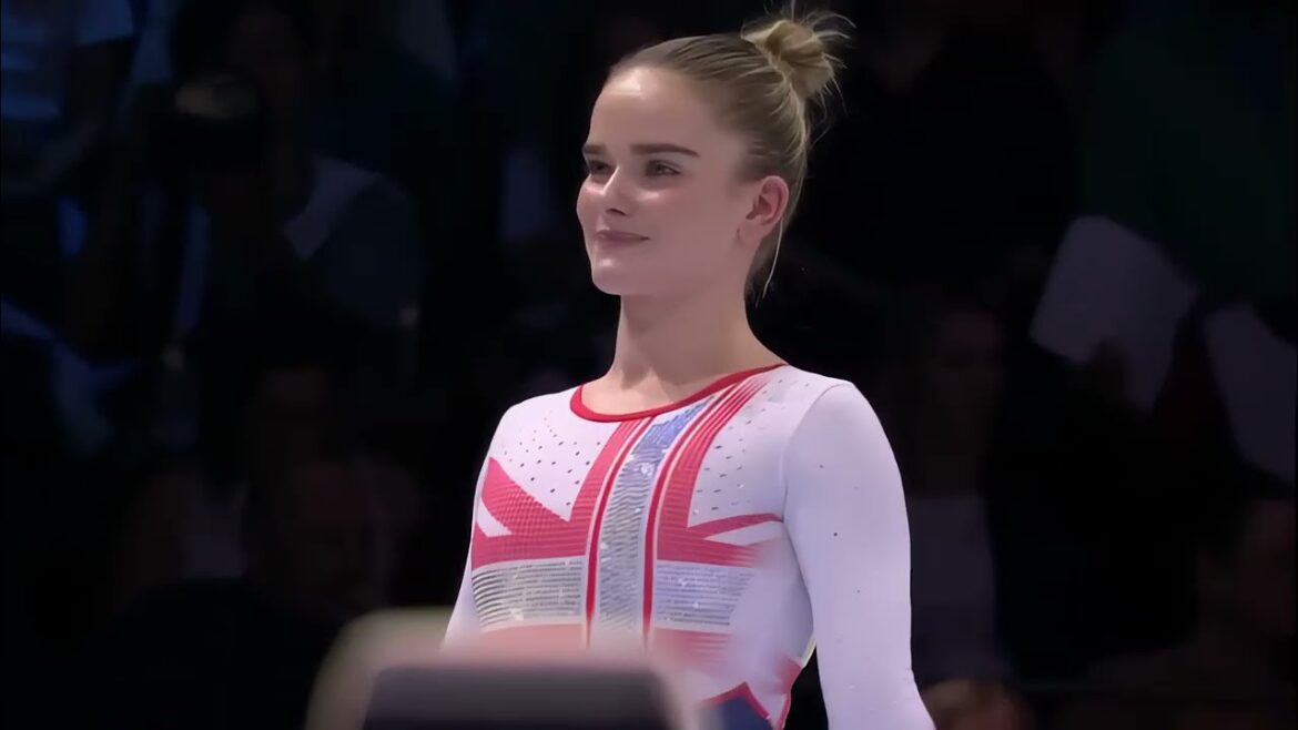 Alice Kinsella Beam Routine Women’s Individual All Around Final 2023 World Championships Slow Motion