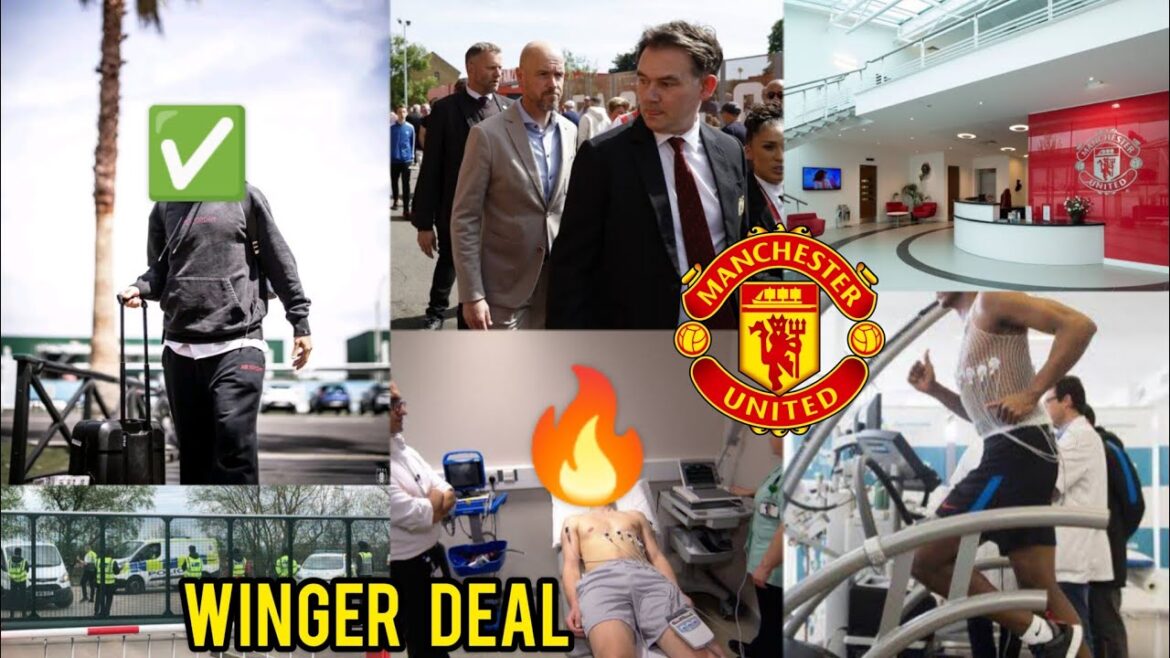 Almost done✅Manchester United finalizing Winger Deal