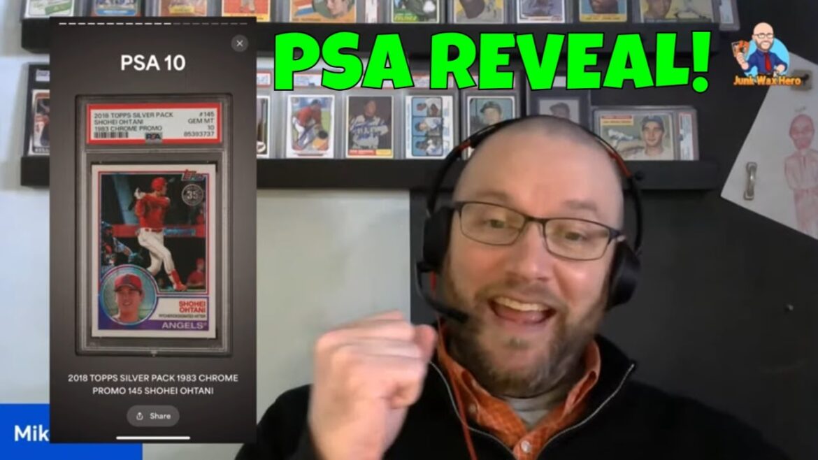20-Card PSA Reveal! Shohei Ohtani Rookie, Adam Bomb Garbage Pail Kid, Ken Griffey Jr Rookies & More!