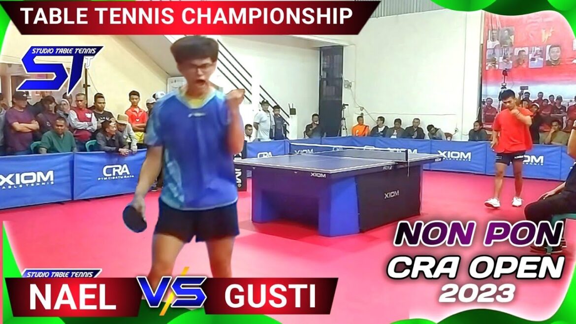 Nael STONI vs Gusti PRINUS Table Tennis Championship Men's Single 2023