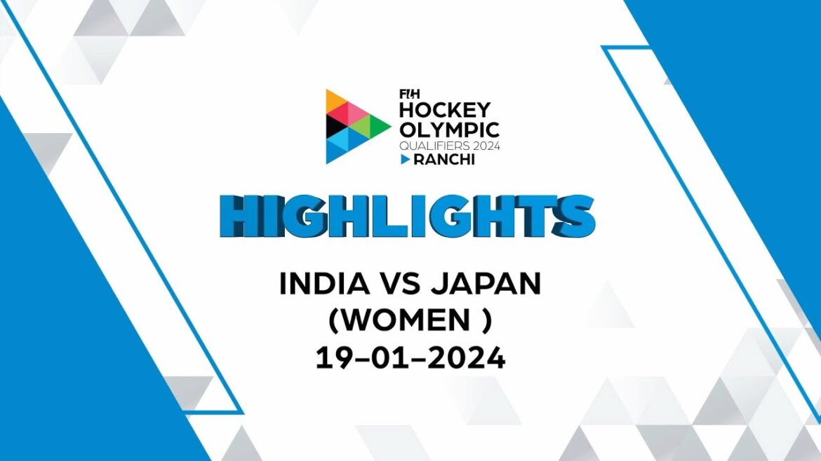 FIH Hockey Olympic Qualifier, Ranchi: Bronze medal game – Mini highlights: India vs Japan (Women) FIH Hockey Olympic Qualifier, Ranchi: Bronze medal game - Mini highlights: India vs Japan (Women)