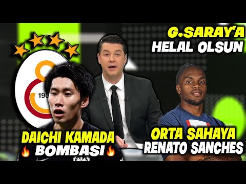 Bomb Transfers to Number 10 and Midfield!! Daichi Kamada and Renato Saches!! l GALATASARAY Bomb Transfers to Number 10 and Midfield!! Daichi Kamada and Renato Saches!! l GALATASARAY