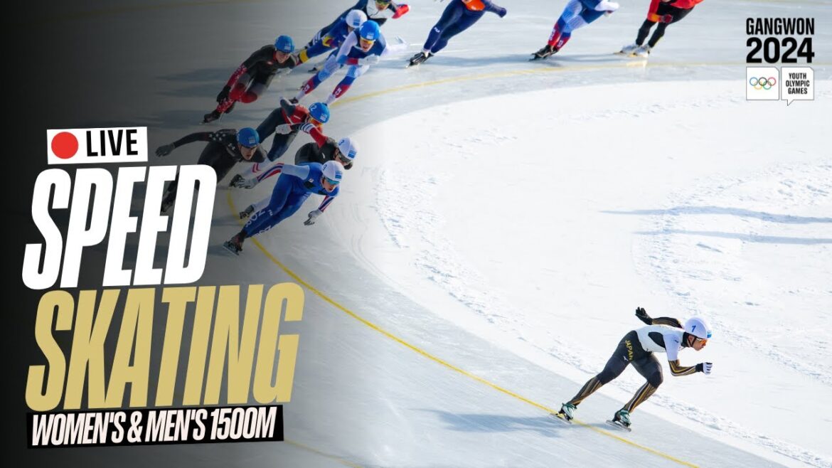 LIVE 🔴 Speed Skating Women's/Men's 1500m | #Gangwon2024