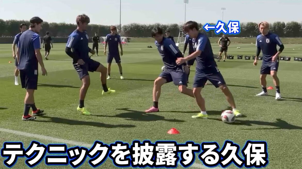 Takefusa Kubo shows off advanced techniques learned in Spain in a birdcage Takefusa Kubo shows off advanced techniques learned in Spain in a birdcage