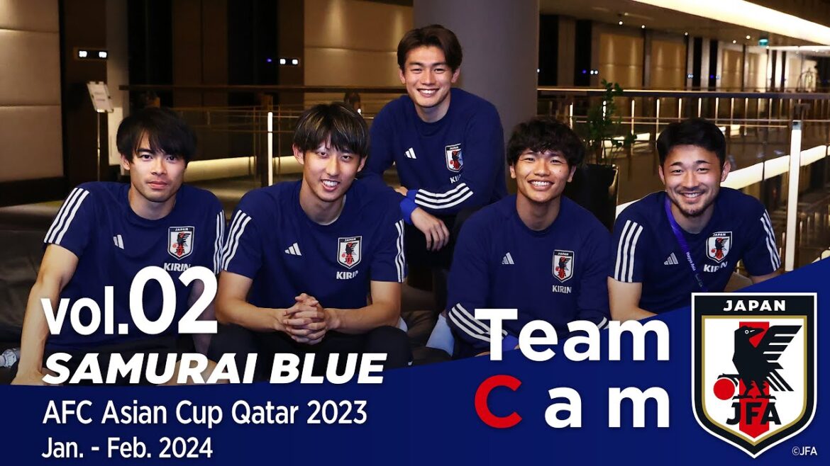 Team Cam vol.02｜Training for the first match against the Vietnam national team｜AFC Asian Cup Qatar 2023｜SAMURAI BLUE