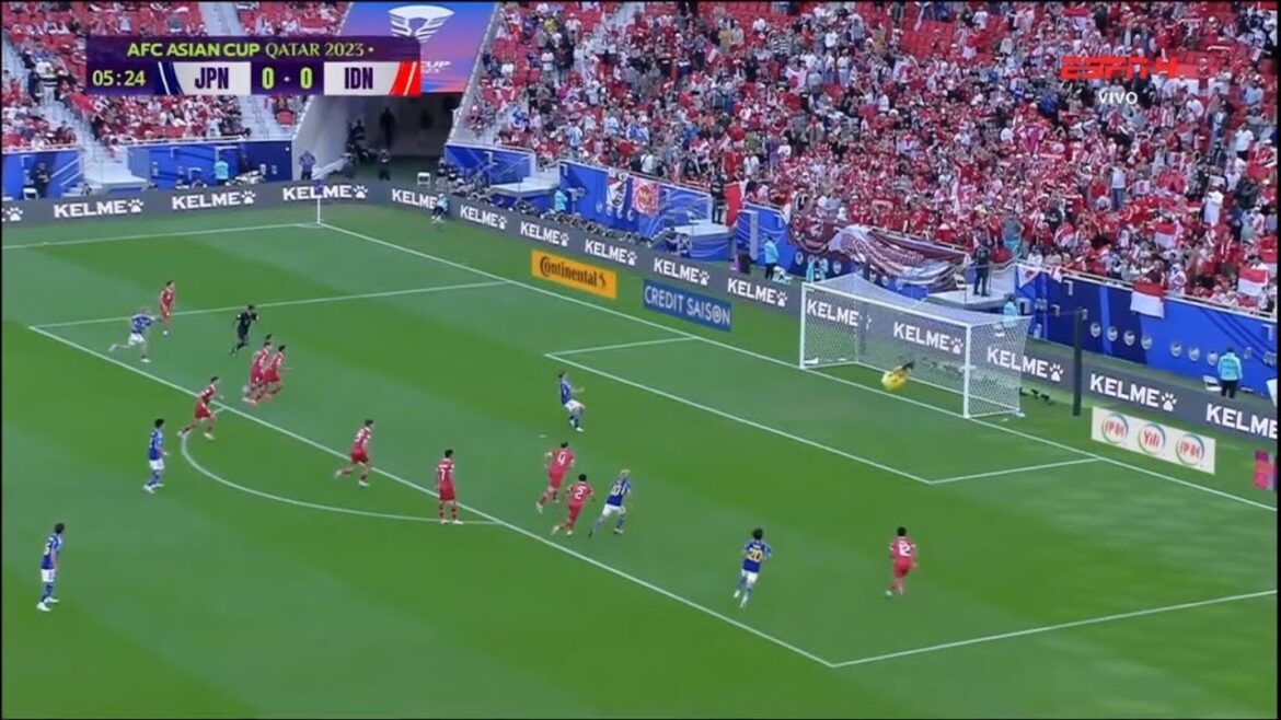 Ayase Ueda Goal | Japan vs Indonesia Highlights | AFC Asian Cup 2023