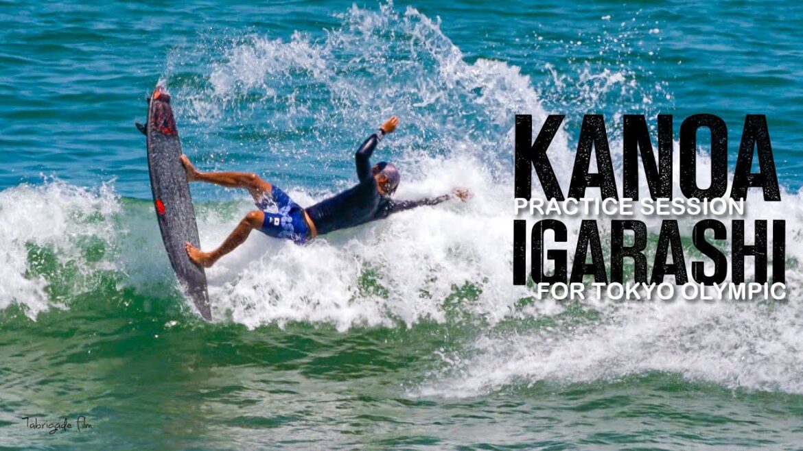 [Surfing Japan]Kanoa Igarashi!  ! Surfboard check session at the Tokyo Olympic venue. Shidashita.