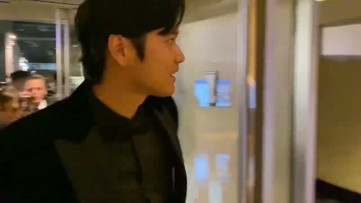 AL MVP Shohei Ohtani @ Awards Dinner HD