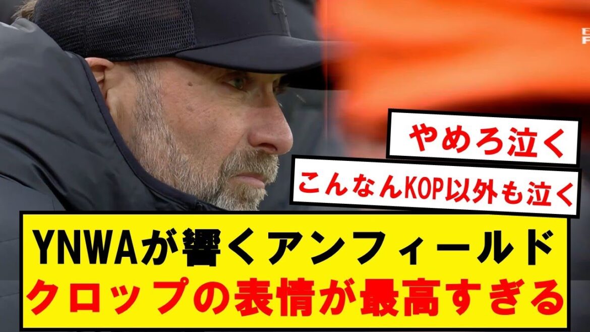 [Best]YNWA resounds towards Klopp at Anfield, it's too moving...