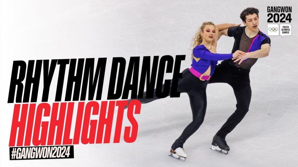 💃🏻⛸️ Highlights from the Ice Dance Rhythm Dance at the Youth Olympic Games! | #Gangwon2024